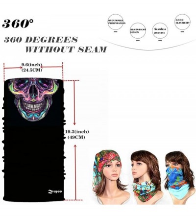 Balaclavas Headbands-16-in-1 Headband-Magic Bandanas-Collars Muffler Scarf- Face Mask - Love-b - CK18DKQTOK3 $12.97