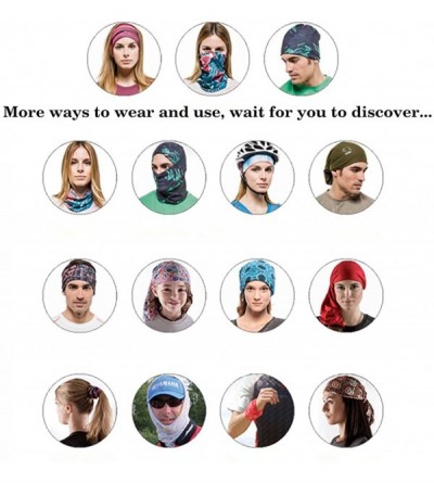 Balaclavas Headbands-16-in-1 Headband-Magic Bandanas-Collars Muffler Scarf- Face Mask - Love-b - CK18DKQTOK3 $12.97