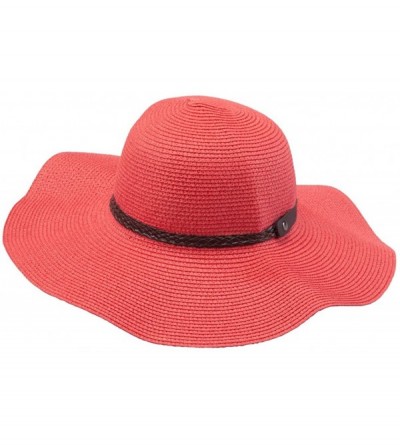 Sun Hats Roll-N-Go Sun Hat - Coral - CE12O86BJXL $31.34