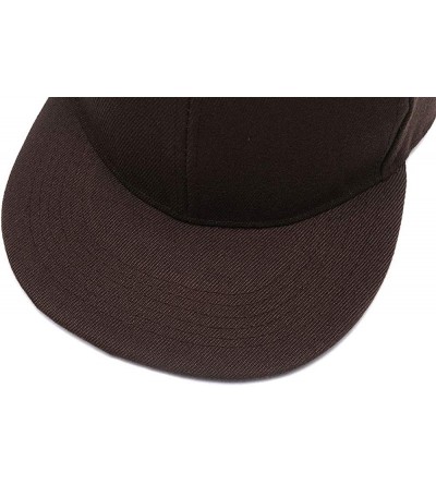 Baseball Caps Snapback Personalized Outdoors Picture Baseball - Brown - CM18I8YYGC6 $9.25