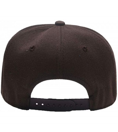 Baseball Caps Snapback Personalized Outdoors Picture Baseball - Brown - CM18I8YYGC6 $9.25