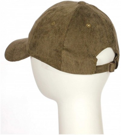 Baseball Caps Embroidery Classic Cotton Baseball Dad Hat Cap Various Design - Stay Weird Olive - CK186YHK2DX $12.04