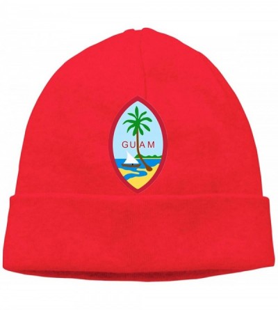 Skullies & Beanies Winter Beanie Cotton Unisex - Red - CO18LWIA7L2 $14.23