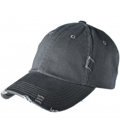 Baseball Caps Distressed Cap - Nickel - C0180ANKN6I $11.62