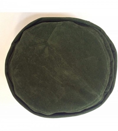 Skullies & Beanies Semi Velvet Kufi Hat Taliban Mens Tribal Head Desert Dress Gear Cap - Green - CM18AU5M6QT $20.71