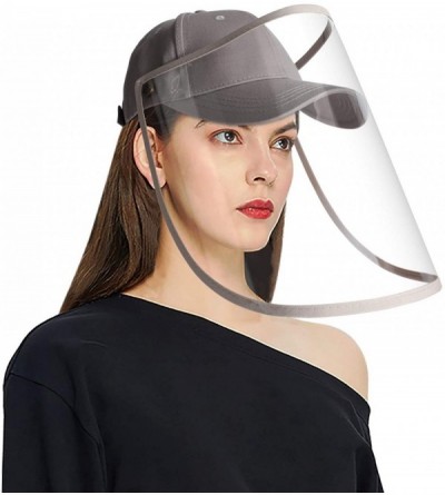 Baseball Caps Baseball Hat- Bucket Hat Men & Women- Fashion Sun Hat UV-Proof - E-gray - C2198ULTNE7 $33.66