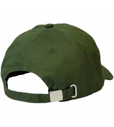 Baseball Caps Cotton Baseball Cap Canada Maple Flag Embroidery LX1382 - Green - CN18XTTO4AD $15.78