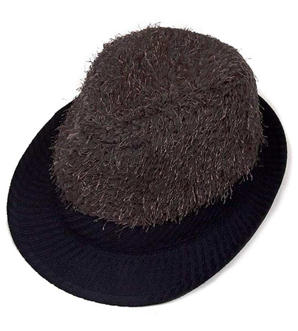 Fedoras Classic Unisex Fashion Fedora Hat - Ht1113_gy - CM17YU96TAL $18.01