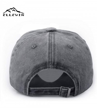 Baseball Caps Unisex Classic Plain Baseball Cap Adjustable Unstructured 6 Panel Dad Hats - A-chic Ripped-grey New-m/L - CF192...