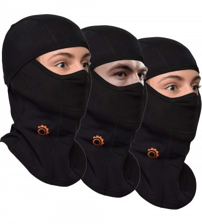 Balaclavas Balaclava Best Full Face Mask - Premium Ski Mask - Neck Warmer for Motorcycle and Cycling- Black (Black-3 Pack) - ...