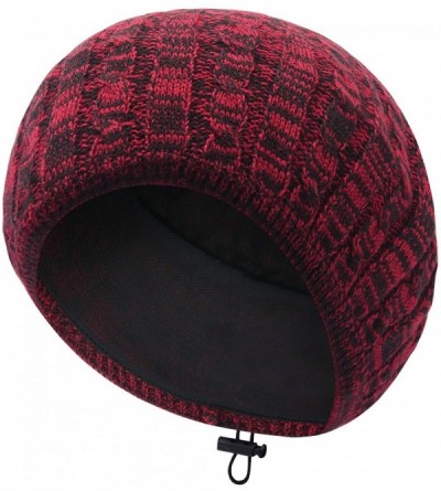 Berets Womens Snood Hairnet Headcover Knit Beret Beanie Cap Headscarves Turban-Cancer Headwear for Women - 1701-7 - CE18A2CGH...