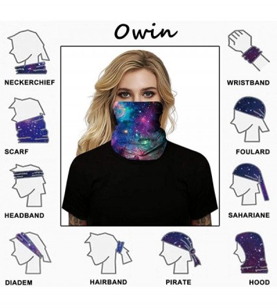 Baseball Caps Face Mask- Unisex Multifunctional Headwear Face Scarf Balaclava Headband Neck Gaiter - 2-4pcs-09+07+05+04 - CK1...