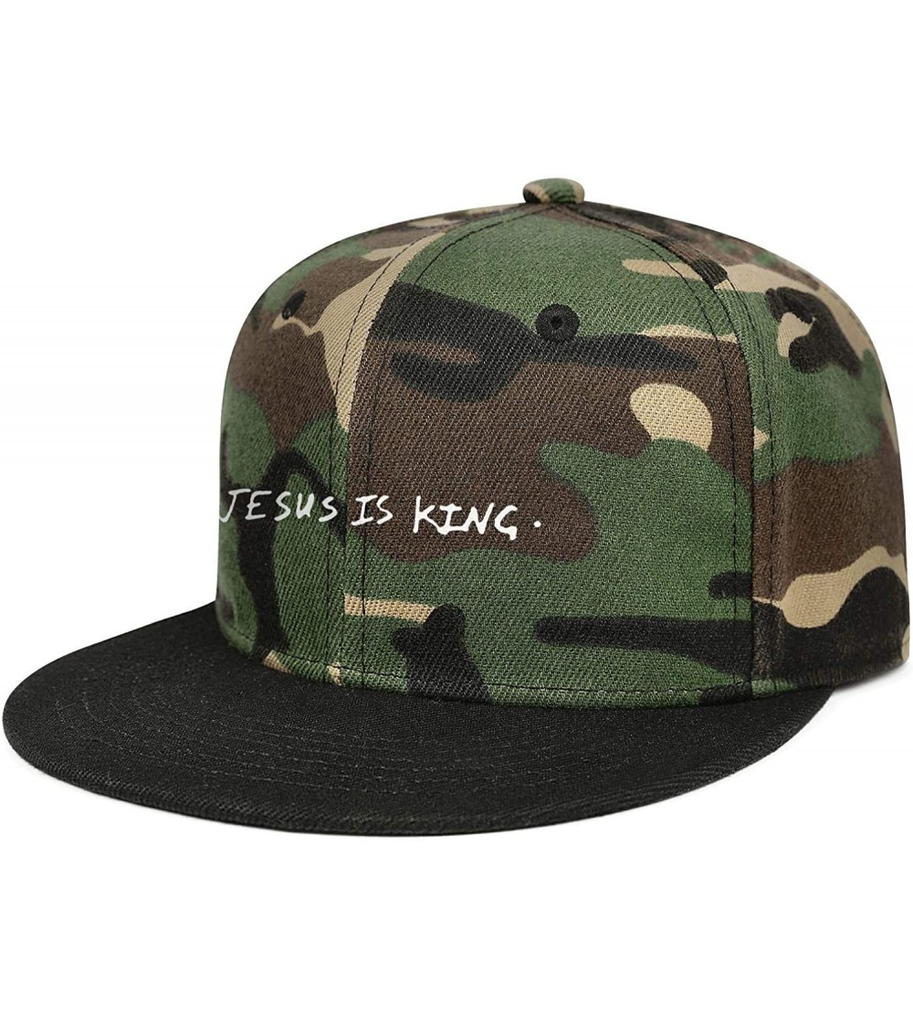 Skullies & Beanies Jesus-is-King-Kanye-west-Cap Unisex Hip-hop Cap Adjustable Truck Driver Hats - Jesus is King-5 - CC18ZLE2I...