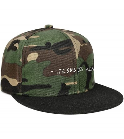 Skullies & Beanies Jesus-is-King-Kanye-west-Cap Unisex Hip-hop Cap Adjustable Truck Driver Hats - Jesus is King-5 - CC18ZLE2I...