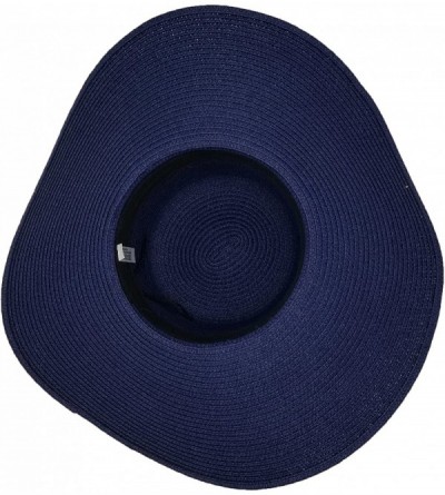 Sun Hats Sun Hats for Women- Woven Floppy Beach Woven Summer Spring Straw Hat - C618E63HYTG $25.84