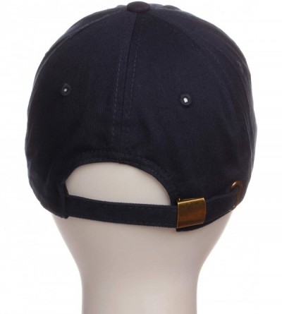 Baseball Caps Embroidery Classic Cotton Baseball Dad Hat Cap Various Design - Panda Navy - CC12NFE1QP7 $12.47