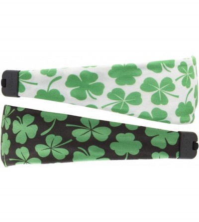 Headbands Irish Green Headband St Patricks Day Accessories Clover Shamrocks Headband Xflex Gift Packs - CM194UGG9LK $11.55