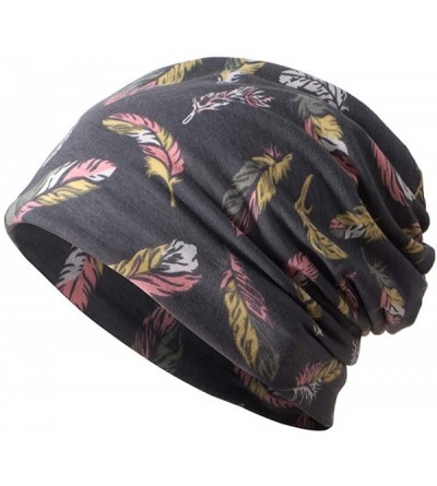 Skullies & Beanies Women's Slouchy Beanie Chemo Hat Baggy Sleep Cap Infinity Scarf - Color-f - CJ18TR627Y8 $8.79