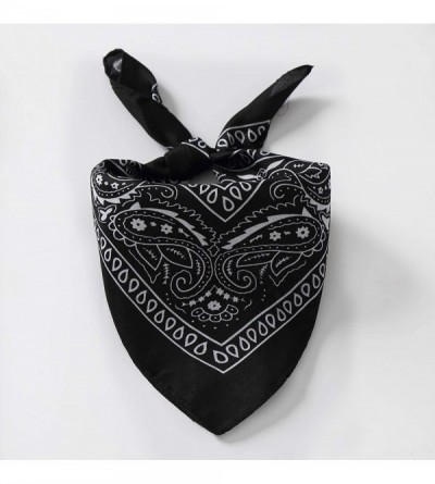 Balaclavas 12 Pack Head Wrap Headband One Dozen Print Paisley Cowboy Scarf Bandanas - 12pack / Mix 2 - CU18I9X9RGA $23.21