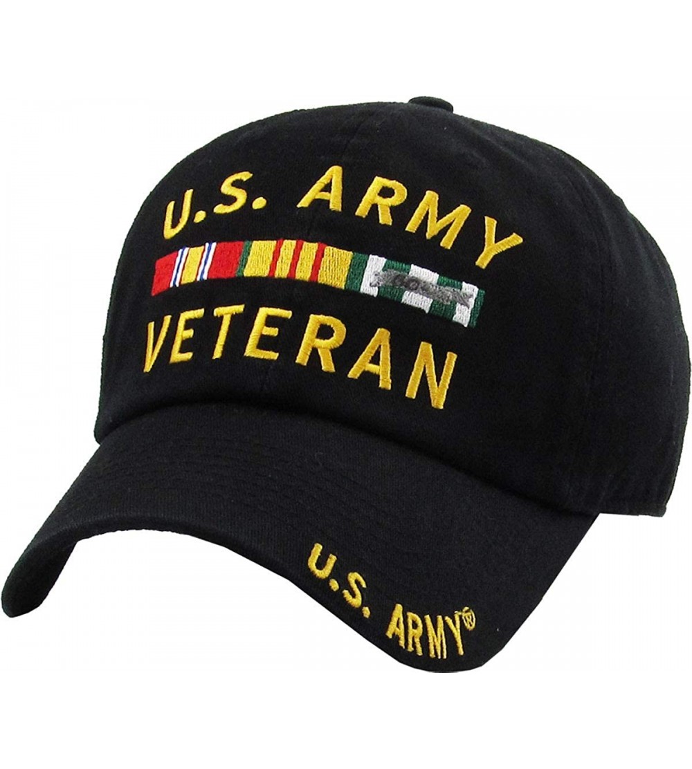 Baseball Caps US Army Official Licensed Premium Quality Only Vintage Distressed Hat Veteran Military Star Baseball Cap - CY18...