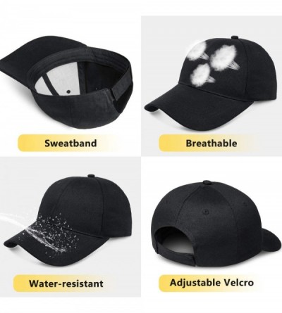 Baseball Caps Classic Polo Baseball Cap Ball Hat Adjustable Fit for Men and Women - Black - CZ18WD9RCII $7.54