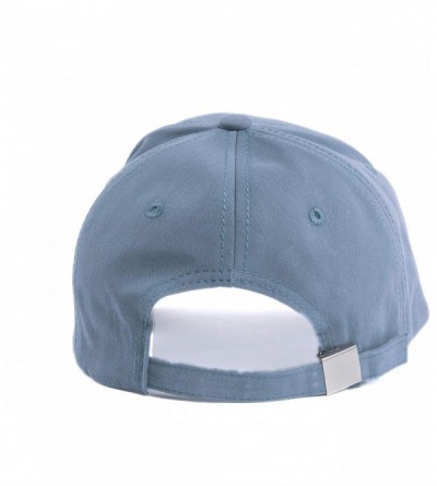 Baseball Caps Classic Style Baseball Cap Cotton Adjustable Unconstructed Dad Hat Men Women Multiple Patterns - Blue - CV1943L...