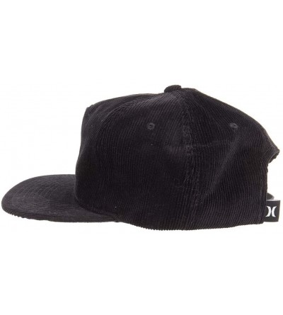 Baseball Caps AJ5131 Men's Cords Adjustable Hat - Black - C418GRQXTLW $27.27