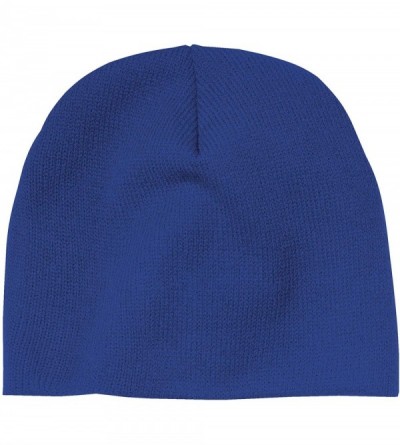 Skullies & Beanies Port & Company CP91 Beanie Cap - Athletic Royal - CU18L7Z6XKC $11.32