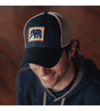 Baseball Caps Dano Trucker - Navy - CI18R6HKEY6 $21.52