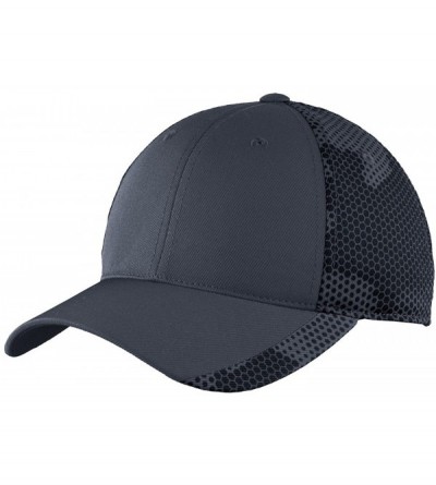 Baseball Caps Men's CamoHex Cap - Iron Grey - CP11UTOHMVJ $17.90