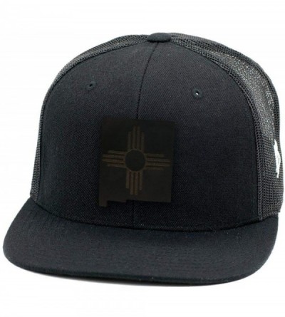 Baseball Caps Midnight 47 Flat Trucker - Heather Grey/Black - CW18IGQS45Q $28.33