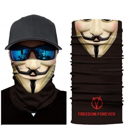 Balaclavas Seamless Face Mask Neck Gaiter UV Protection Windproof Face Mask Scarf - Mask a - CA194KZA7ZT $12.53