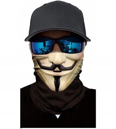 Balaclavas Seamless Face Mask Neck Gaiter UV Protection Windproof Face Mask Scarf - Mask a - CA194KZA7ZT $12.53