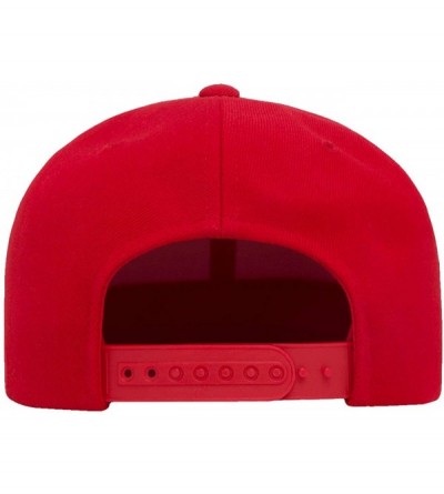 Baseball Caps Floral- Bandana- Animal Skin & Custom Embroidered - Snapbacks - Dt5089 (Red) - CJ12GHSA83D $16.36