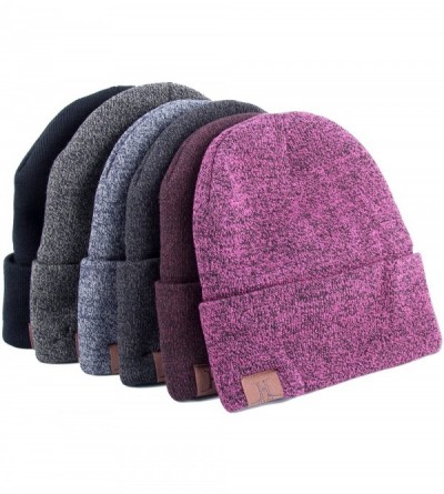 Skullies & Beanies Unisex Winter Warm Beanie Hat - Gray - CY188QRD456 $13.22