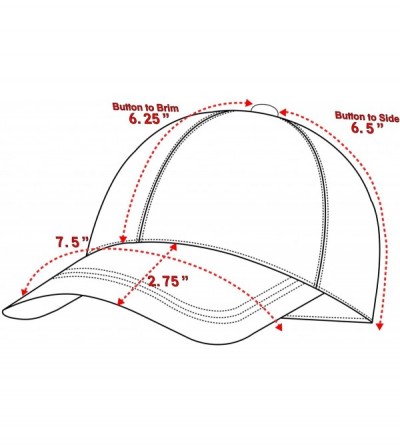 Baseball Caps Women's Adjustable Athletic Trucker Hat Mesh Baseball Cap Dad Hat - CF195A90G4Y $16.76