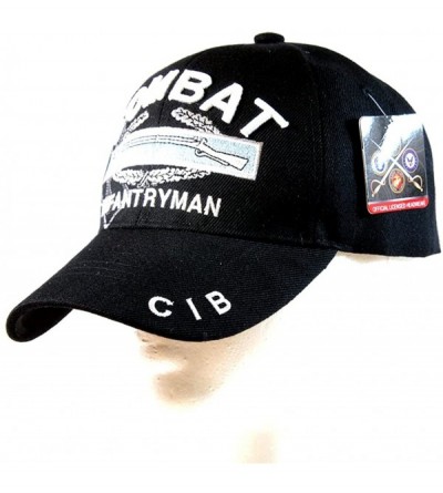 Baseball Caps Embroidered U.S. Army Veteran Marine Navy Air Force Military U.S. Warriors Baseball Cap Hat (Combat CIB) - C911...