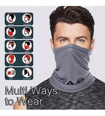 Balaclavas Sun Protection Neck Gaiter Face Scarf Mask Bandanas Unisex Summer Face Cover Balaclava for Cycling Hiking Fishing ...