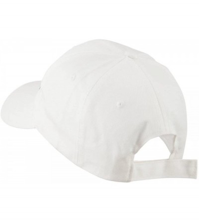 Baseball Caps Christmas Hat with Santa Claus Embroidered Cap - White - CQ11GI6OYDB $19.09