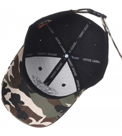 Baseball Caps Superman Shield Embroidery Baseball Cap AC3260 - Camogreen - CB18M0X3ACR $22.55