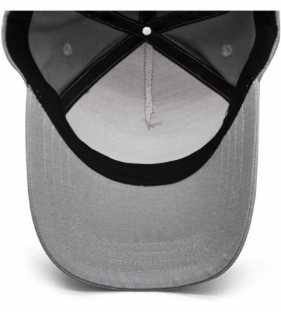 Baseball Caps Mens Womens White Stylish Adjustable Golf Hat - Grey - CI18R43ROQ0 $13.91