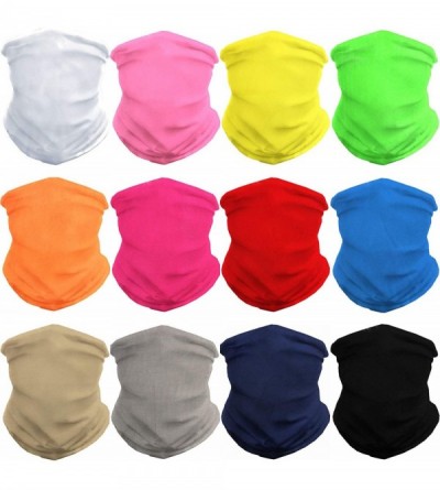 Balaclavas Headwear Headband Bandana Neck Gaiter - Headwrap Balaclava Facemask Seamless for Outdoor - CA183WS0T4C $29.74