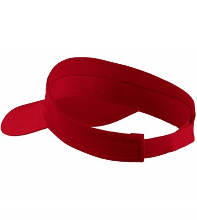 Visors Men's Fashion Visor - Red - C011QDRRTYV $8.53