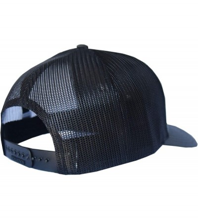 Baseball Caps Outdoor Trucker Hat Snapback - Surf Beach Design - Charcoal/Black - CS18UXK2MY3 $18.63