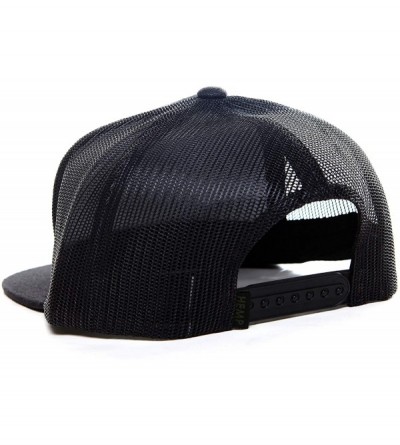 Baseball Caps Hemp Trucker Cap Action Sports HAT - Black - CE18EMU20Y5 $21.81