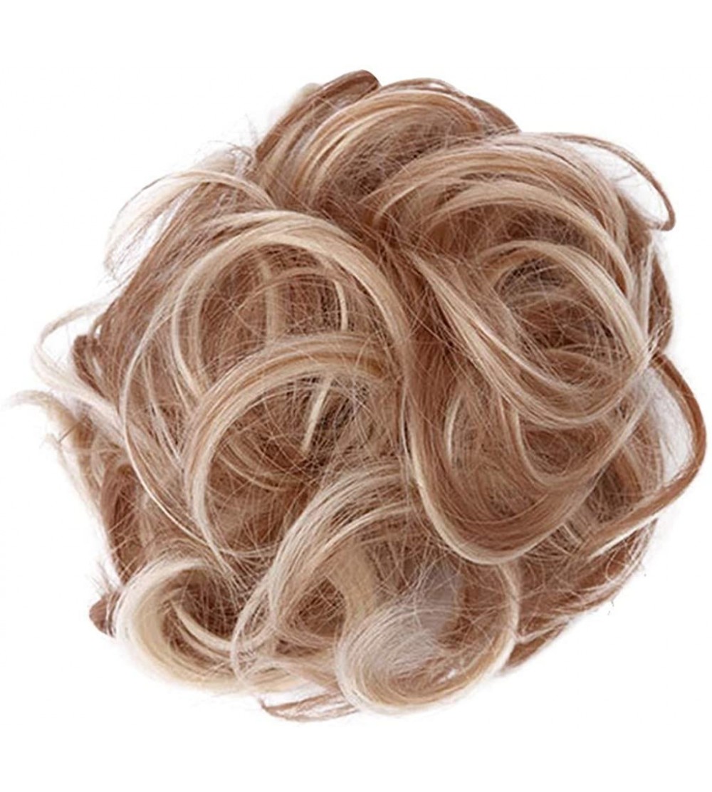 Fedoras Extensions Scrunchies Pieces Ponytail - B-h - CV18YIXY3KU $10.27