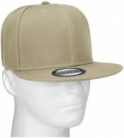 Baseball Caps Wholesale 12 Pack Snapback Hat Cap Hip Hop Style Flat Bill Blank Solid Color Adjustable Size - 12-pack Khaki - ...