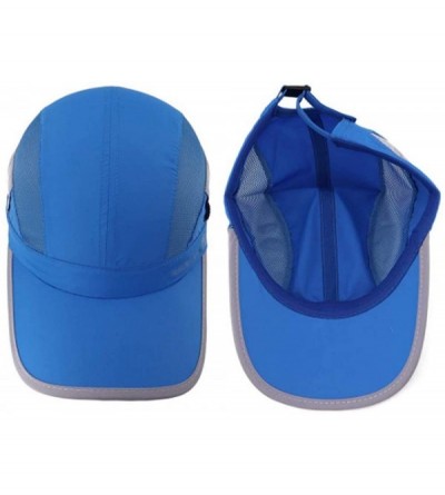 Baseball Caps Lightweight Running Waterproof Baseball Protection - Blue - CP18EXCW3YW $11.18