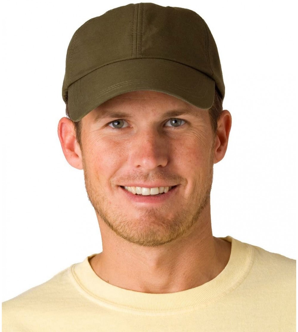 Baseball Caps 6-Panel Cap with Elongated Bill SH101 - Olive - CH115SGJPVN $26.44