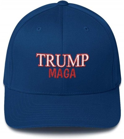 Baseball Caps Donald Trump MAGA Hat- Make America Great Again One Size Fits Most Flexfit Cap- Printed in USA - CW18Q6IQEIO $4...